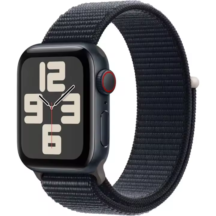 Apple Watch SE 2024 GPS Celular 40 mm CA Correa de aluminio Deporte Medianoche - 1