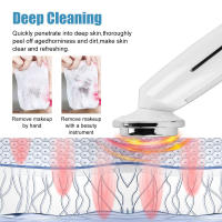 Nuevo instrumento de belleza con control de temperatura y compresas de hielo frío y caliente, microcorriente EMS, instrumento multifunción para el rejuvenecimiento con fotones reafirmante y lifting en el hogar. - details 5