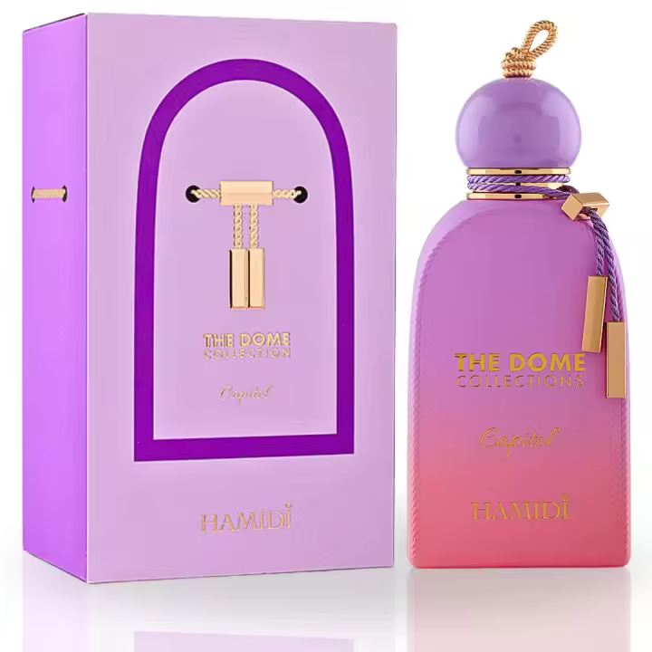 Perfume árabe de mujer Hamidi THE DOME CAPITOL 100ml ,Fragancia femenina delicada,floral,duradera,delicada,Colonia de mujer única oriental NOVEDAD - 1