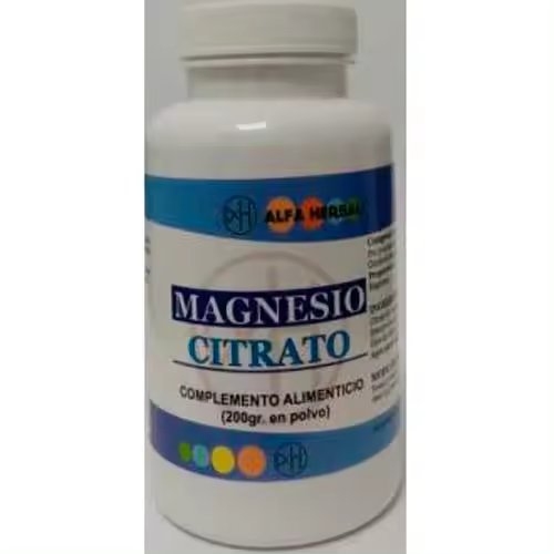 Alfa Herbal Magnesio Citrato Polvo 200Gr. - 1