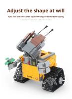 Conjunto De Bloques De Construcción Espacial Robot 677Pcs Juguetes DIY Para Niños Y Adultos Regalo De Cumpleaños Amigo Ideal Para Fiestas Y Ocasi\u00f3n Especial - details 8