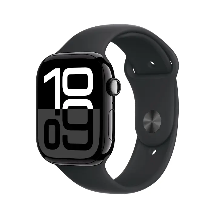 Apple Watch Series 10 OLED 46 mm digital 416 x 496 píxeles pantalla táctil negra WiFi GPS (satélite) - 1