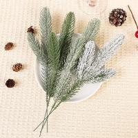 10PCS Ramas De Pino Artificial Para Navidad Árbol De Navidad Decoración De Fiesta Guirnalda De Pinos Con Nieve Regalos Para Decoración De Ambientes - details 0