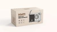 Altavoz Portátil con Bluetooth, Subwoofer de graves inalámbrico para Exterior, Estéreo para Coche, Mini Caja de Música Retro Para Ios/Android - details 1