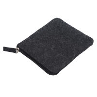 Monedero De Lana Para Hombres Y Mujeres Con Cargador De Moneda Mini Almacenamiento Tarjeta De Crédito ID Bolsa De Auriculares Estuche De Mano Casual Unisex - details 4