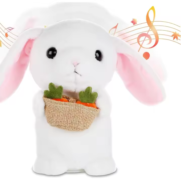 A Haber, peluches electrónicos Interactivos, partidos animados para mascotas para niños y niños - 1