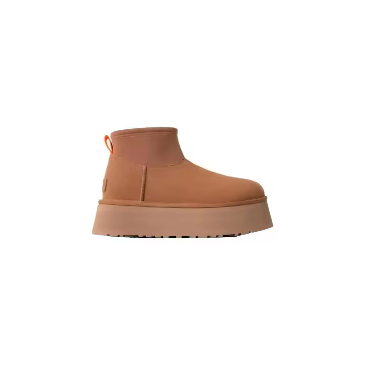 Bota Mujer Classic Mini Dipper Chestnut Marron - 1