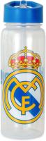 Real Madrid CF - Botella cantimplora plástico 600 ml con pajita integrada ideal para niños en colegio y excursiones - details 0