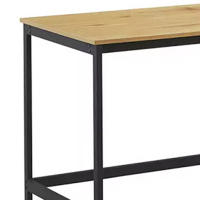 ESCRITORIO madera MDF y metal estilo industrial 140 x 60 x 74 cm Oficina Teletrabajo – SpazioLuzio - details 2
