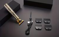 Cortacabello Eléctrico T9 Nueva Máquina De Afeitar Para Cabello Profesional Con Cabeza De Carving Cuchilla De Acero Inoxidable Para Corte Rápido Y Seco - details 1