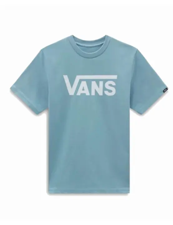 Camiseta Vans MN Classic Celeste/Blanco - 1