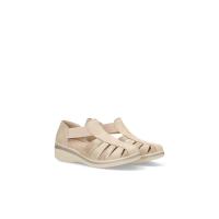 Sandalias planas de Mujer AMARPIES AMD28402AREN SANDALIA CERRADA ELASTICOS ARENA 35593 25V - details 2