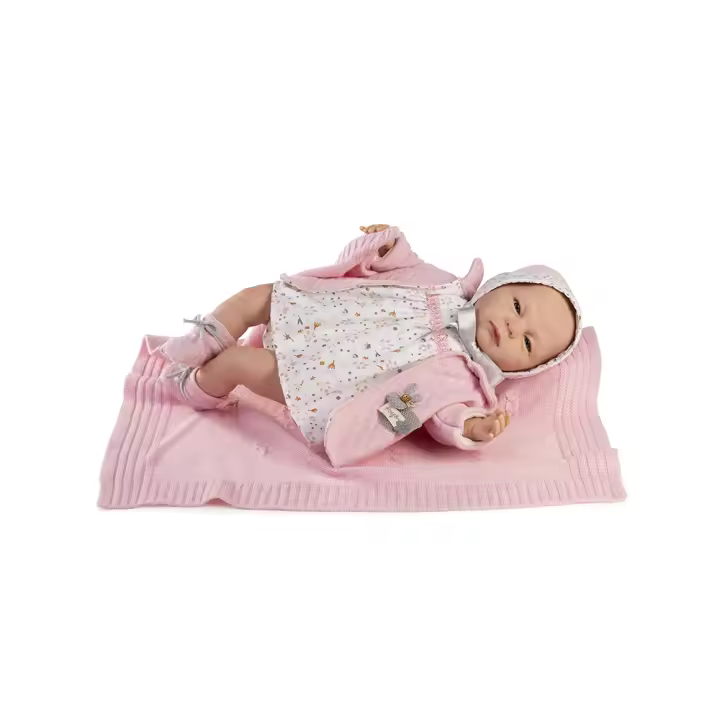 Muñecas Berbesa, Bebé Reborn chaqueta rosa 5308, Muñecas para niñas muñecas juguetes para niñas muñecas recien nacidas muñecas recien nacidos - 1