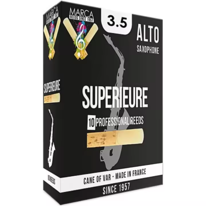 Caja 10 Cañas Saxo Alto Marca Superieure 3.5 - 1