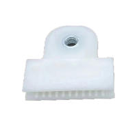 1 Pieza De 4mm Regulador De Ventana Para Coche Clips De Soporte Para Vidrio De Puerta Y Ventana Accesorios De Automóvil Material ABS - details 0