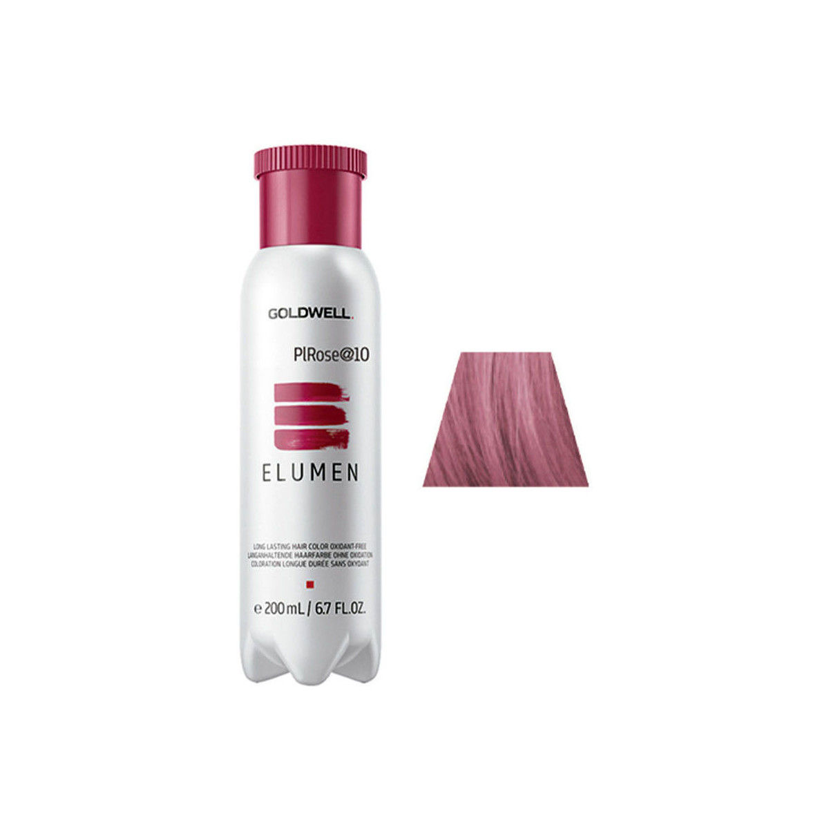 Goldwell Elumen Plrose@10 200 Ml. Coloración de Larga Duración Sin Peróxido Ni Amoniaco