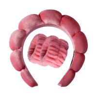 Cinta De Tela De Cielo De Terciopelo Vintage Para Mujeres Y Niñas Accesorios De Baño Y Spa Cinta Para Lavado De Cara Y Muñeca Estilo Decorativo - details 15