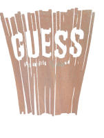 Camiseta Guess mujer color naraja maga corta talla S - details 1