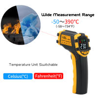 Termómetro Infrarrojo Digital SMART SENSOR -50~390℃ Tester De Temperatura No Contacto Industrial Portátil Para El Hogar - details 5