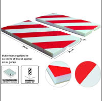 Protector Parking | Protector de espuma para columnas , esquinas y paredes - (Pack 2unidades ) -Señal de advertencia -  Adhesivos - Antiarañazo - details 3