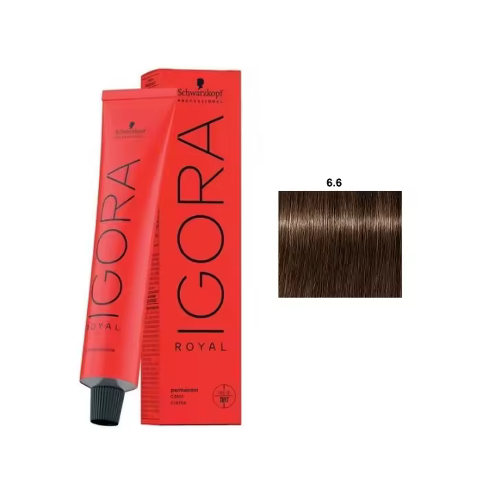 Tinte Igora Royal / Schwarzkopf - 6.6 Rubio Oscuro Chocolate - 1