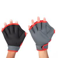 Guantes De Natación Neopreno Para Saltamontes Equipamiento De Natación Y Snorkel Palmas De Mano Con Reducción Resistente a Rasguños Para Diversión En El Agua - details 6