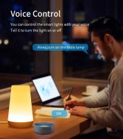Lámpara Nocturna Inteligente WiFi Tuya Compatible Con Alexa Y Google Home Luz De Noche Multicolor Ajustable Para Decoración De Dormitorio - details 5