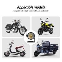 Faros LED Para Motocicleta Luces De Spot Super Brillantes Para Conducción Cercana Y Lejana Doble Color Accesorios De Modificación De Motocicleta - details 1