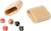 Backgammon línea Signature Aquamarine games CP100. Maletín de madera con asa - details 1