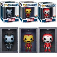 Funko PAck 3  Iron Man Exclusivo  Hall of armor 1036 1037 1038 model 4 8 11 Silver CEnturion MK11 War Machine  Marvel Funko Pop Tony Stark - details 0