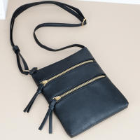 Bolso Cruzado Casual Para Mujer En Cuero PU Estilo Fashion Con Cierre De Flap Bolso De Hombro Diseñador Bolsos Y Monederos - details 5