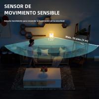 Lámpara LED De Sensor De Movimiento Para Habitación De Niños Con Sensor De Atardecer a Medianoche Luz Nocturna Sin Fichas Energía Eficiente Para Pasillo O Escalera - details 6