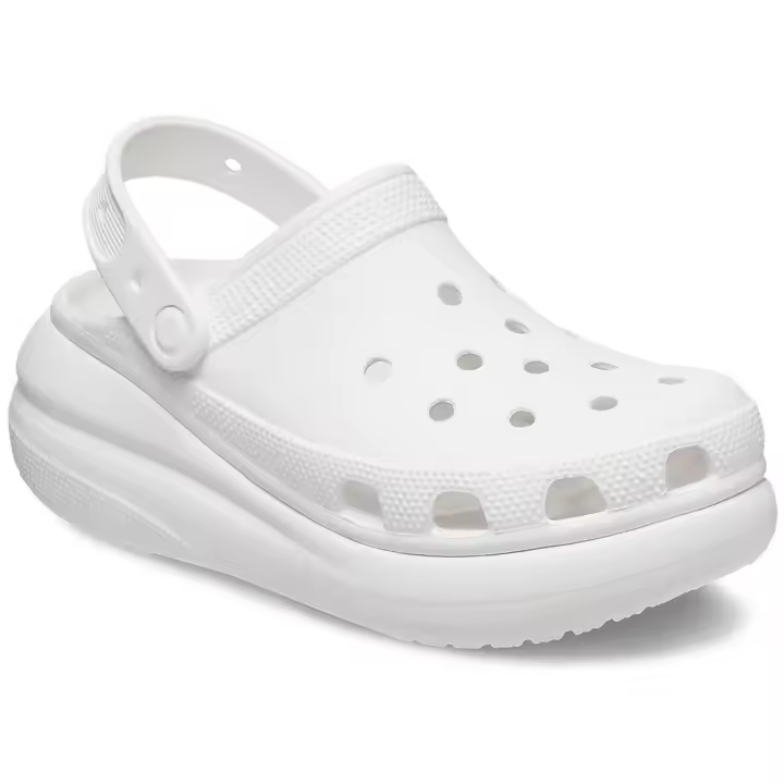 Calzado hombre Zuecos Crocs Zuecos Classic Crush Blanco - 1