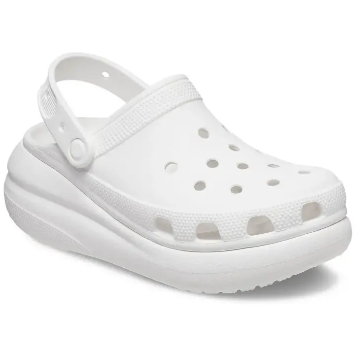Calzado hombre Zuecos Crocs Zuecos Classic Crush Blanco - 1
