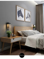 Lámpara De Pared LED Para Interior Con Cargador USB Y Interruptor Para Dormitorio Luz De Lectura Al Borde Del Cama Decoración Para Sala De Estar - details 10
