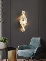 1pc/2pc Moderno Resplandeciente Acero Inoxidable LED De Pared En Oro/Black Para Decoración De Hogar Sala De Estar Dormitorio Iluminación De Pared - details 2
