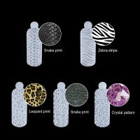 TP 60pcs Almohadillas De Silicona Reutilizables Para Manicura Francesa En Gel De Uñas Polímeras Sistema Duet Dual Form - details 5