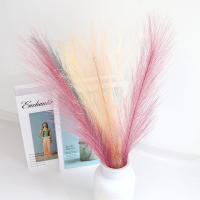 15pcs Bouquet De Pampas Artificial Para Decoración De Casamiento Y Fiestas DIY Flores De Planta Falsa Para Vaso Decorativo - details 2