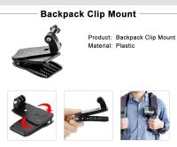Accesorios Para GoPro Set De Montura Negra Compatible Con Hero13 12 11 10 9 8 7 6 5 4 3 Para Cámara De Acción Yi 4k Mijia Sjcam - details 2