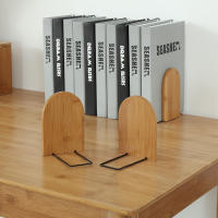 Organizador De Escritorio De Bambú Nature Soporte Para Libros Estante De Libros Montaje Requiere Material Del Paquete - details 11