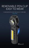 Linterna Frontal LED Super Brillante Recargable Con XPE COB Y Imán En La Cola Luz Trabajo Dual Impermeable Para Aventura Camping Pesca Senderismo - details 2