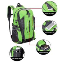 Mochila Grande Impermeable De 40L Para Camping Y Senderismo Durable De Nylon Bolsa De Viaje Al Aire Libre Con Cierre De Cordóndetails 5