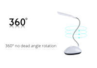 Lámpara De Lectura Portátil LED Flexible Iluminación Nocturna Para Libros Protección Ocular Batería Recargable Para Estudio - details 4