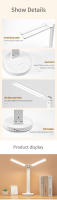 Lámpara De Escritorio LED Táctil Recargable USB Con 3 Niveles De Iluminación Protección Ocular Plegable Para Lectura En La Cama - details 5