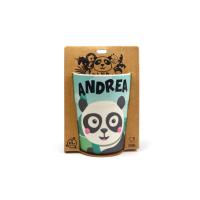 Vaso de Bambú Personalizado con Nombre, 250 mL, Vaso de agua Infantil de Bambú sin BPA, Diseño Colorido y Divertido, Perfecto para Comidas Familiares, Actividades al Aire Libre y Uso Diario, Fácil de Lavar - details 0