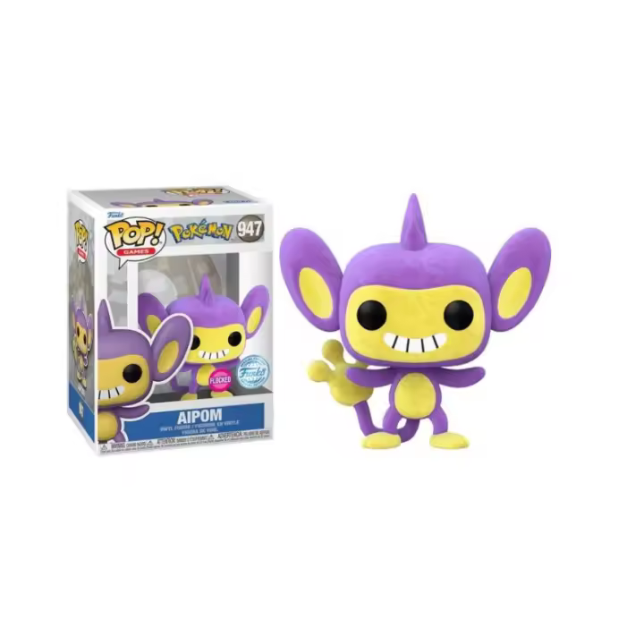 Funko pop Aipom Flocked 947 Pokemon - 1