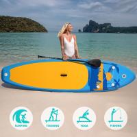 FunWater Tabla de Surf Hinchable de pie para Surf Ultrarresistente, Ligera y Estable, Tabla de Surf Sup, Accesorio de Remo Ajustable, Bomba, Mochila de Viaje, Correa de Seguridad, Remo Inflable para jóvenes y Adultos - details 4