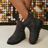Botas De Nieve Impermeables Para Mujer 2023 Con Plush Grueso Antideslizantes Y Cálido Zapatos De Invierno Con Plush Interior Botas De Plataforma Tallas 35-44 - details 12