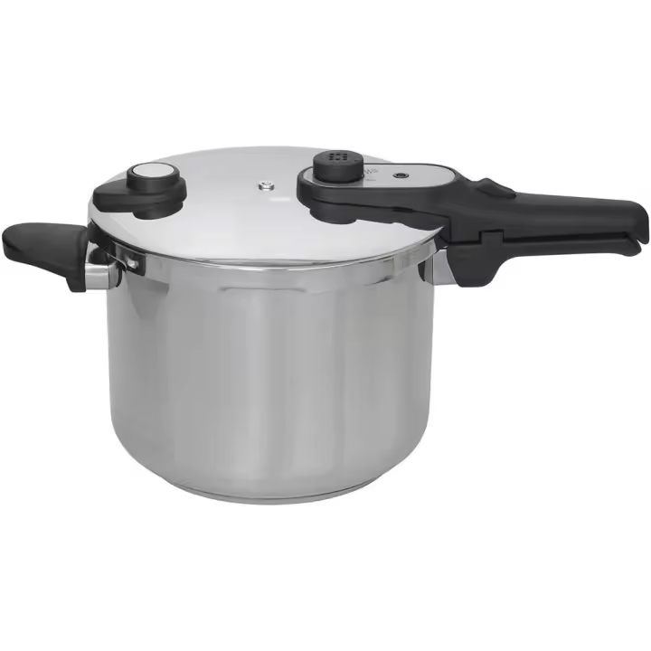 HOLL2230 - Olla a Presión Rápida 10 litros, Acero Inoxidable, Apta para todas Cocinas Incluida Inducción, Diámetro 24 cm - 1