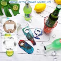 Kit De Insertos Para Abrebotellas DIY 50/25Pcs Acero Inoxidable Herramientas Y Accesorios Para Molde De Resina Multifuncional Eco-amigable - details 2